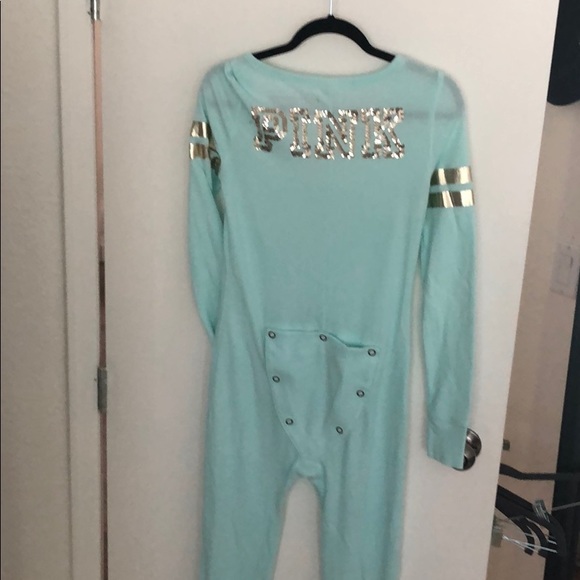 PINK onesie. Turquoise & gold. - Picture 3 of 3